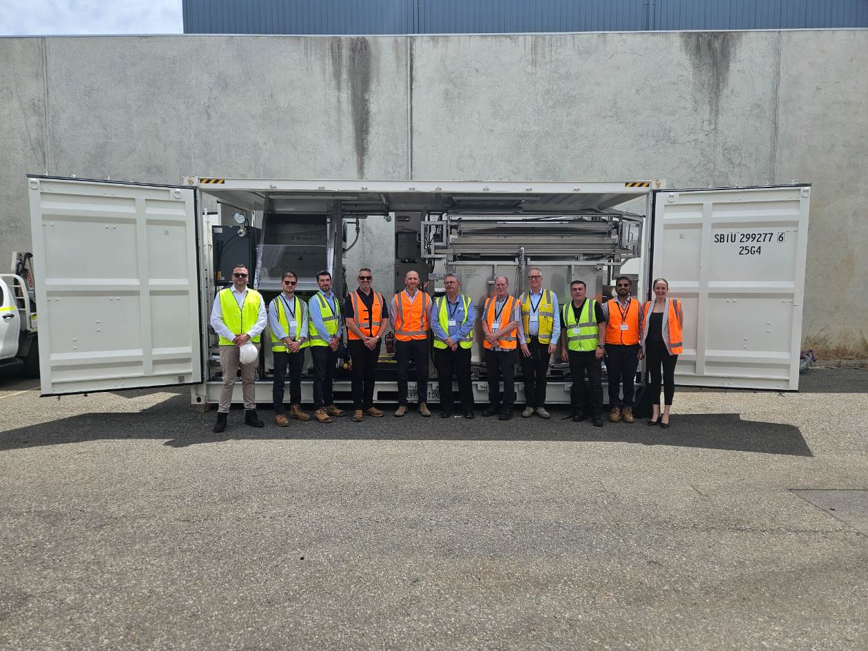 MarineStream team during field commissioning