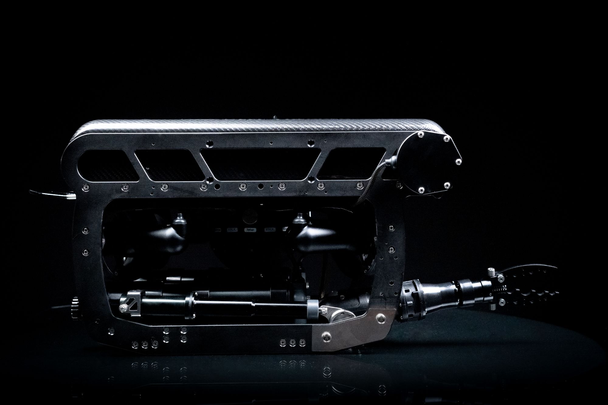 Intervention-class ROV, side profile