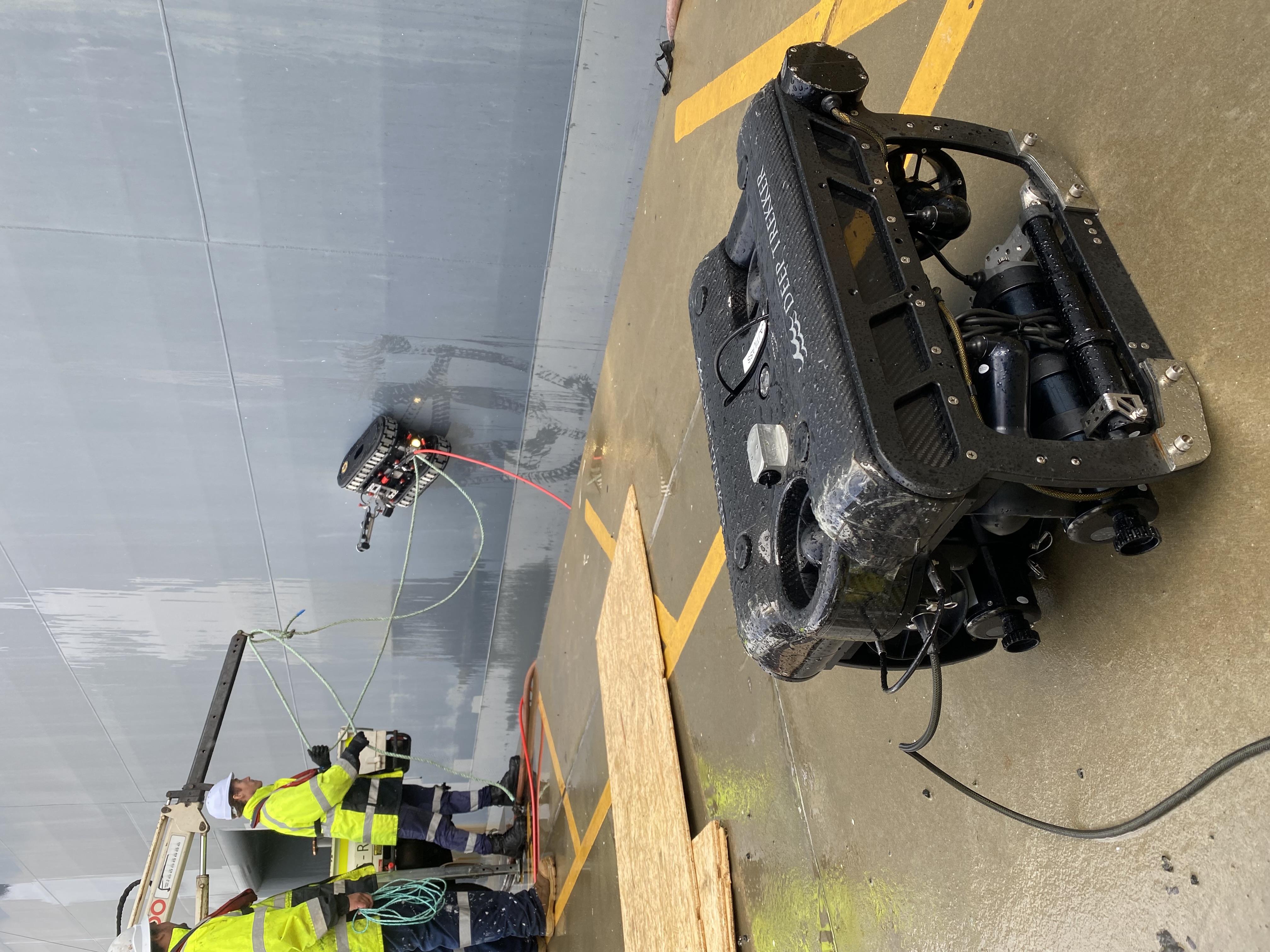 Marine operations equipment and setup