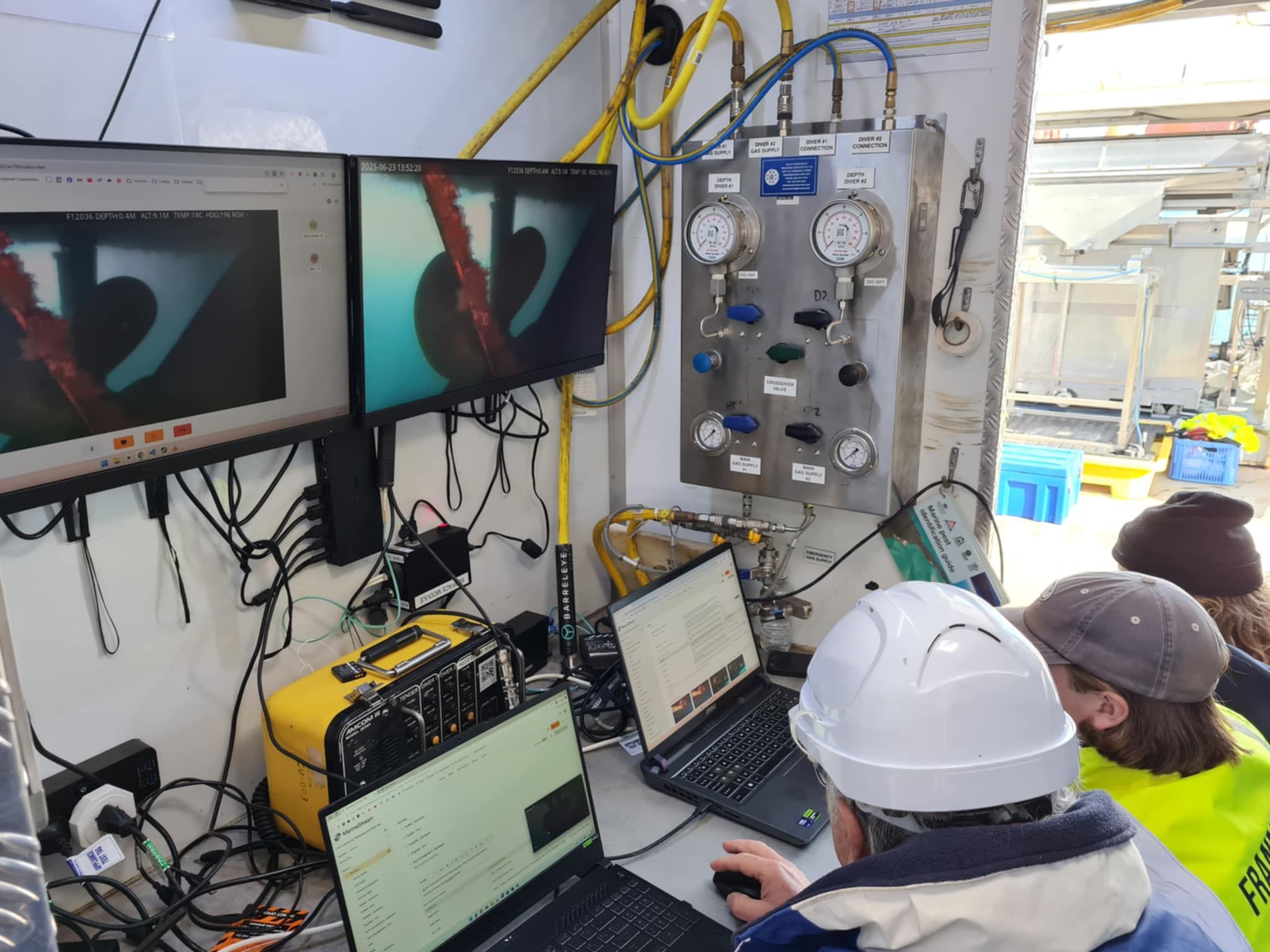 MarineStream inspection interface